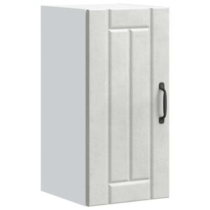 vidaXL virtuvės sieninė spintelė "Lucca" Betoninė pilka