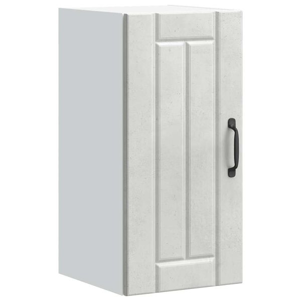 vidaXL virtuvės sieninė spintelė "Lucca" Betoninė pilka