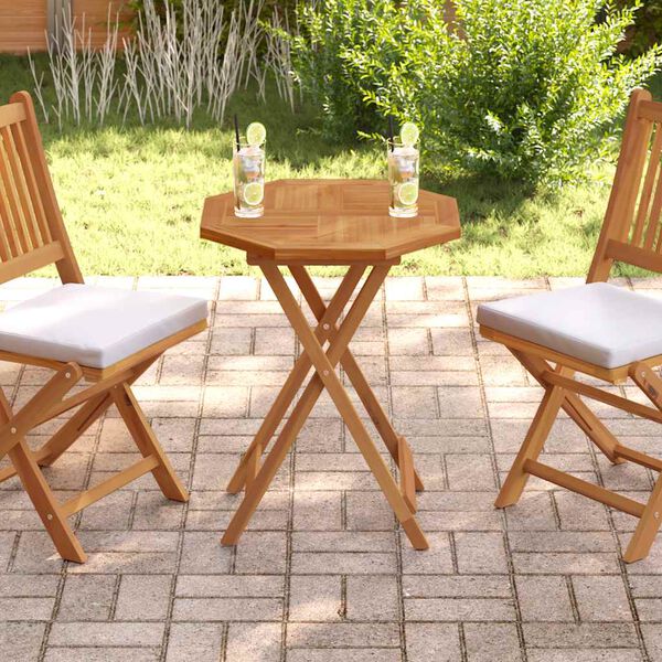 vidaXL Stalvir&scaron;is, 60x60x2,5cm, tikmedžio masyvas, a&scaron;tuonkampis