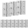 vidaXL Vyrius 48 vnt. 54 x 34 x 5 mm Sidabrinė Plienas