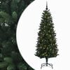 vidaXL Dirbtinė kalėdinė eglutė su rutuliuku 150 cm 150 LED