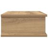 vidaXL Naktinis staliukas Amatininkų ąžuolas 40 x 31 x 15 cm