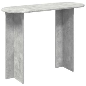 vidaXL Konsolinis stalas Betono pilka 100 x 39,5 x 75 cm