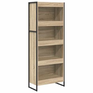 vidaXL Knygų spinta 60 x 30 x 155 cm Apdirbta mediena Sonoma
