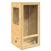 vidaXL Terariumas Ruda 50 x 50 x 100 cm OSB