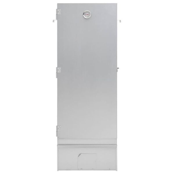 vidaXL Krosnis-rūkykla su &scaron;alto rūkymo generatoriumi, plienas