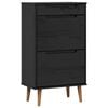vidaXL Batu skrynia MOLDE 59,5 x 35 x 103 cm Pu&scaron;ies medienos masyvas