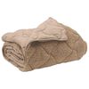 vidaXL Vasaros antklodė 200 x 200 cm Vasara Taupe Kvėpuojantis