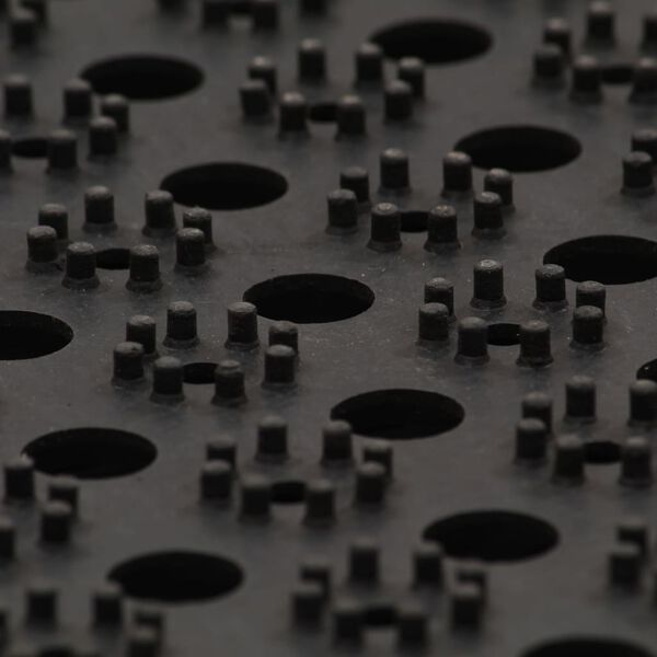 vidaXL Kilimėlis, 100x200cm, guma, 16mm