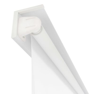 vidaXL Dušo roletas, 100x240 cm, baltas
