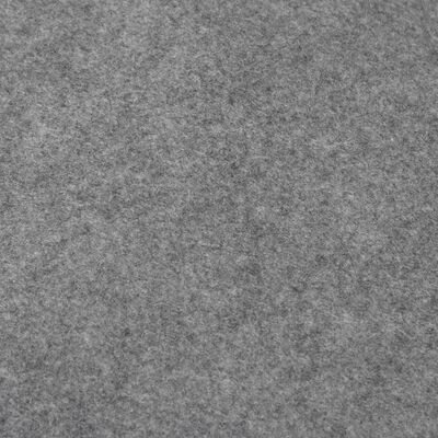 vidaXL Baseino paklotas, pilkas, 244cm, poliesterio geotekstilė