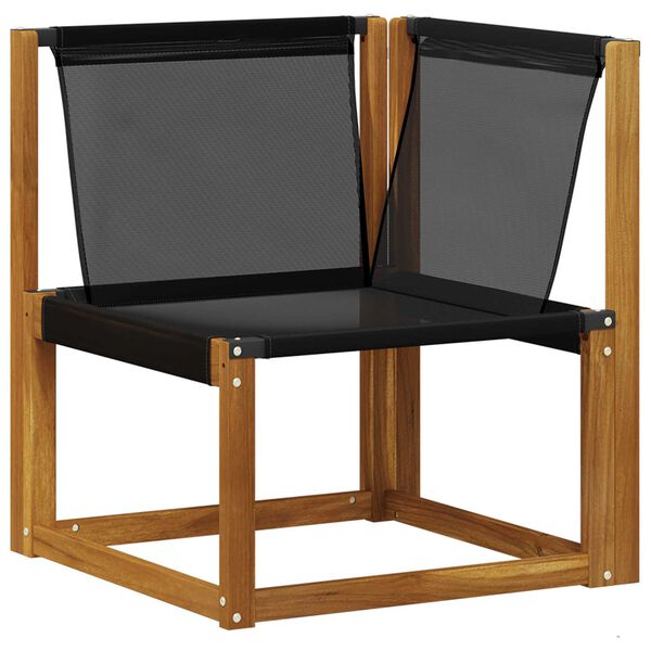 vidaXL Lauko Modulinės Sofos Rinkiniai 3 Vienetas Natūralus ir bežinis