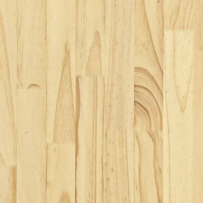 vidaXL Lovos rėmas, 120x190cm, medienos masyvas, dvivietis