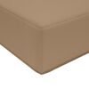 vidaXL Lauko sofa pagalvėlė 2 pcs Taupe Poliesteris