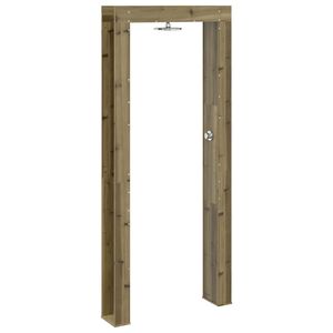 vidaXL Lauko du&scaron;as 226 cm Natūrali