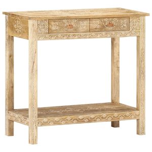 vidaXL Konsolinis staliukas, 80x35x74cm, mango medienos masyvas