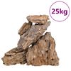 vidaXL Drakono akmenys, įvairių spalvų, 25kg, 10&ndash;30cm