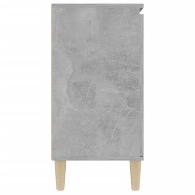 vidaXL Šoninė spintelė, betono pilkos spalvos, 103,5x35x70cm, MDP