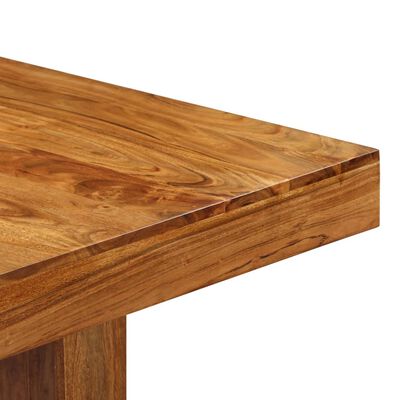 vidaXL Valgomojo stalas, 180x90x75 cm, akacijos medienos masyvas