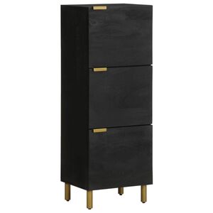 vidaXL Highboard Black 40x33x110 cm Engineered Wood