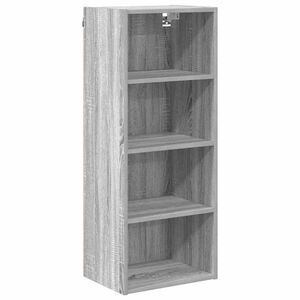 vidaXL Pakabinama spintelė Pilkas Sonoma 40 x 29,5 x 100 cm