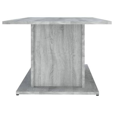 vidaXL Kavos staliukas, pilkos ąžuolo spalvos, 102x55,5x40cm, MDP