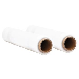vidaXL Tampri plėvelė, 2 vnt., skaidri, 17 &mu;m, 50 cm x 150 m