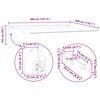 vidaXL I&scaron;traukiama markizė Juoda 400 &times; 300 cm Poliesteris ir Metalas