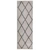 vidaXL Shaggy kilimas PAMPLONA, smėlio ir antracito, 80x250cm