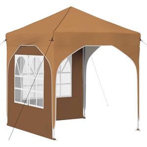 vidaXL Pop-up &scaron;ventinis palapinė 192 x 192 x 245 cm Smėlio