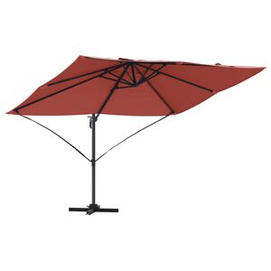 vidaXL Skėtis nuo saulės 351 x 250 x 260 cm Poliesteris ir aliuminis