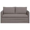 vidaXL Sofa Taupe Bendri matmenys: 156 x 82 cm (P X G x A) Aksomas