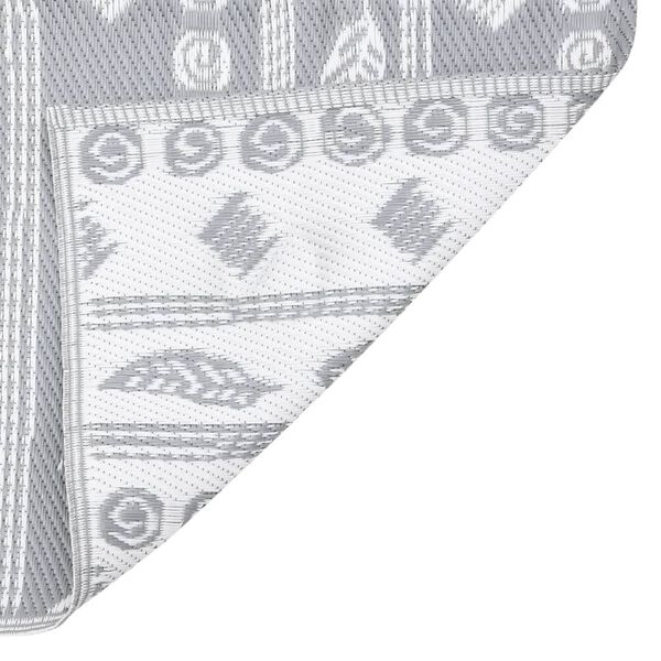 vidaXL Lauko kilimas, ARAKIL pilkos spalvos, 120x180cm, PP