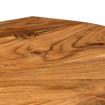 vidaXL Rašomasis stalas, akacijos medienos masyvas, 120x50x77cm