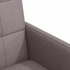vidaXL Valgomojo Kėdės su Ratukais 2 pcs Taupe 58 x 65 x 94 cm audinys