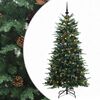 vidaXL Dirbtinė Sulankstoma Kalėdų Eglutė 150 cm 150 LED &Scaron;ilta balta
