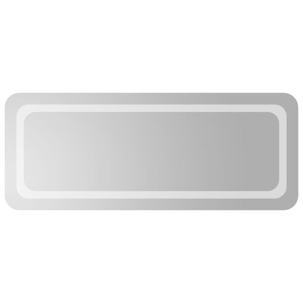 vidaXL Vonios kambario LED veidrodis, 100x40cm