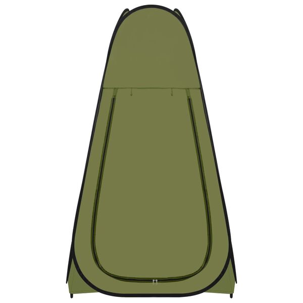 vidaXL I&scaron;skleidžiama du&scaron;o palapinė, žalios spalvos