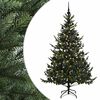 vidaXL Dirbtinė kalėdinė eglutė su rutuliuku 180 cm 300 LED