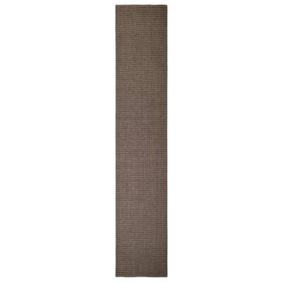 vidaXL Sizalio kilimėlis draskymo stulpui, rudos spalvos, 66x350cm