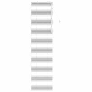 vidaXL Venecijos žaliuzės Balta 65 x 250 cm 35 mm