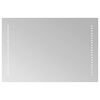 vidaXL LED vonios veidrodis Skaidrus 60 x 40 cm grūdintas stiklas