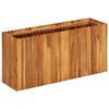 vidaXL Sodo lovelis, 100x30x50 cm, akacijos masyvas, auk&scaron;tas
