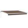 vidaXL I&scaron;traukiama markizė Taupe 300 x 250 cm Audinys ir metalas