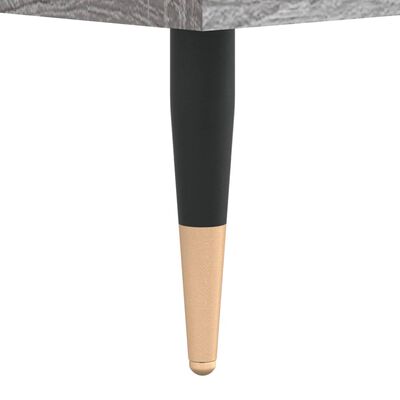 vidaXL Komoda, pilkos ąžuolo spalvos, 69,5x31x115cm, apdirbta mediena