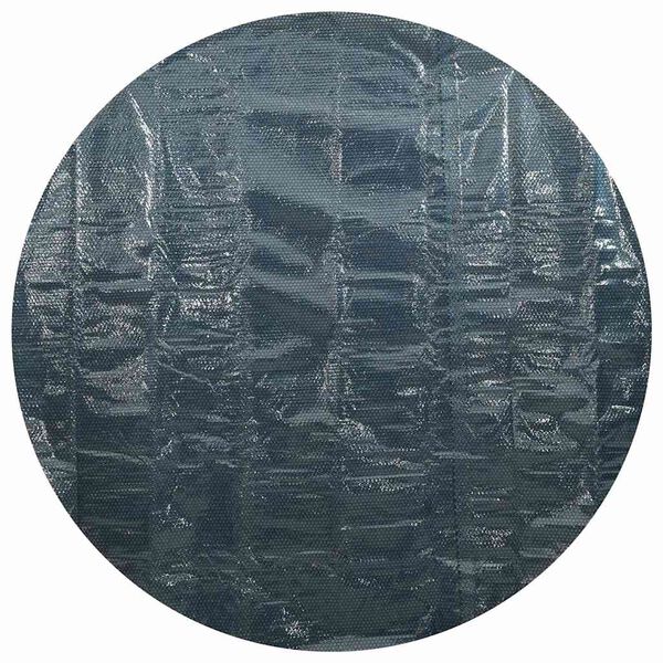 vidaXL Saulę sugerianti baseino plėvelė, juoda/mėlyna, 417cm, PE