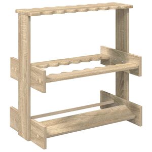 vidaXL Biliardo lazdos stovas Apdirbta mediena 60 x 35 x 60 cm