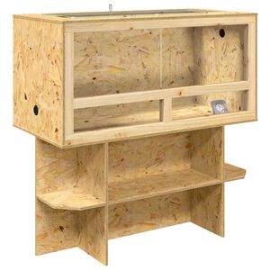 vidaXL Terariumas Ruda 100 x 50 x 100 cm OSB