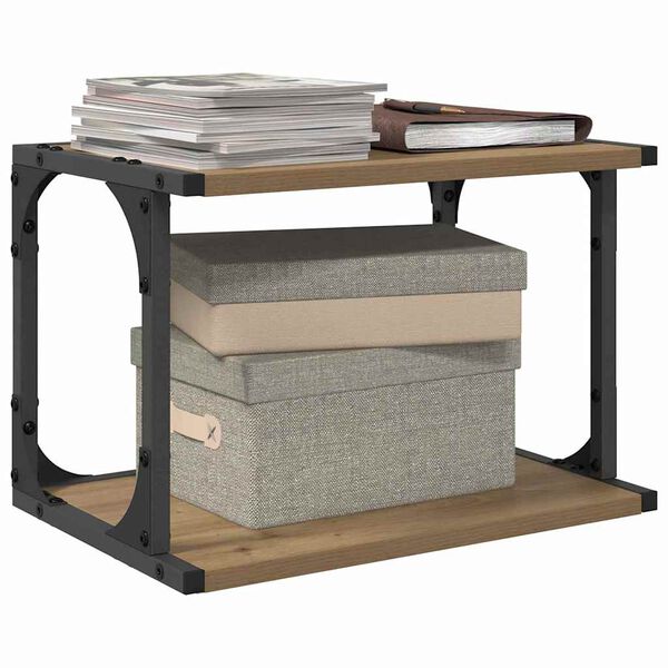 vidaXL Spausdintuvo laikiklis Amatininkų ąžuolas 41 x 28 x 33.5 cm