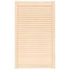 vidaXL Spintelės durelės, 99,3x59,4cm, pu&scaron;is, žaliuzių dizaino